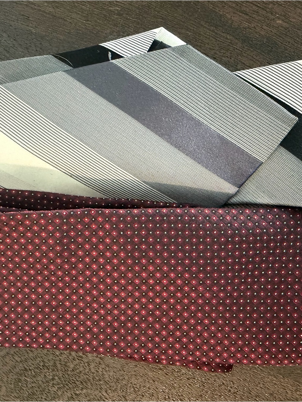 Kenneth Cole Reaction Set of Two Ties Like New
